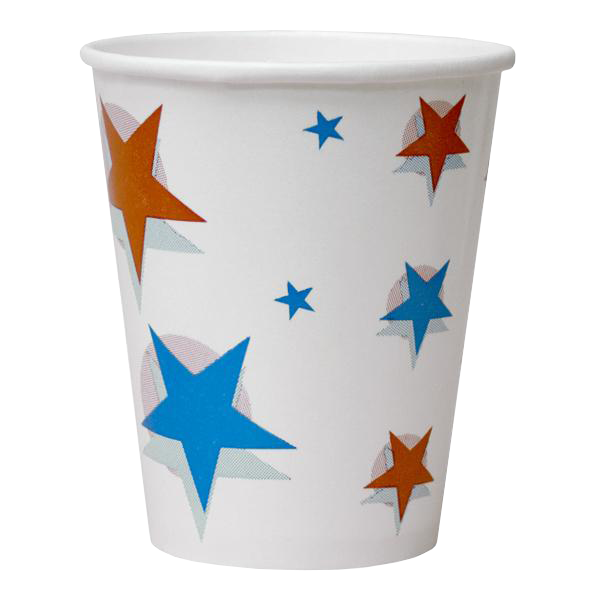 Dispo Cold Cups Star Ball Paper Cup