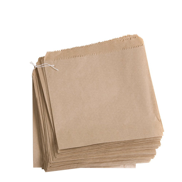 H Pack Packaging Strung Brown Kraft Paper Bags