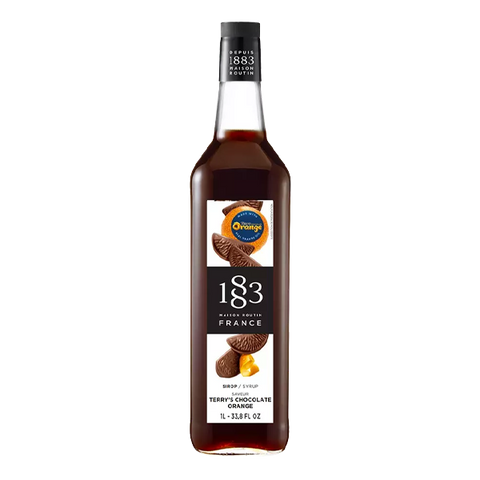 The Traditional Coffee Company Coffee Beans 1883 Terry's Chocolate Orange Syrup