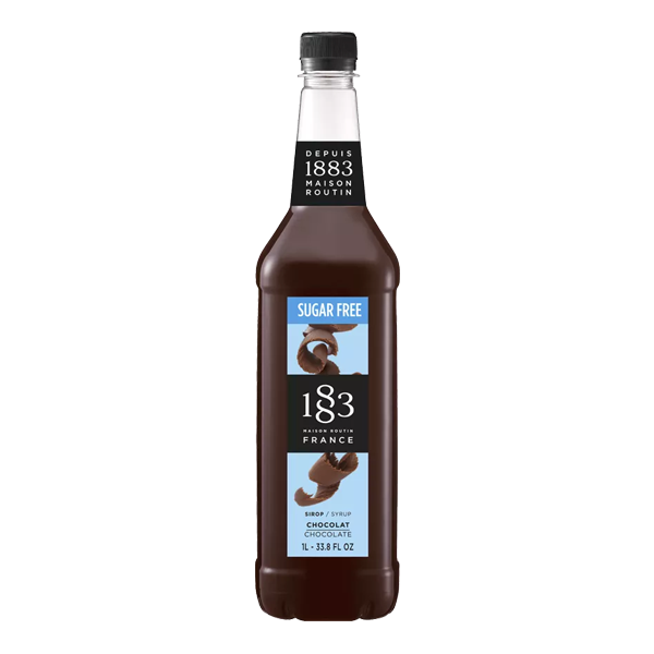 The Traditional Coffee Company Coffee & Beverage Syrup 1883 Sugar Free Chocolate Syrup