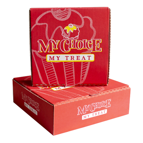 Magnum Packaging Chicken Box Small / 100 Boxes My Choice My Treat Dessert Boxes