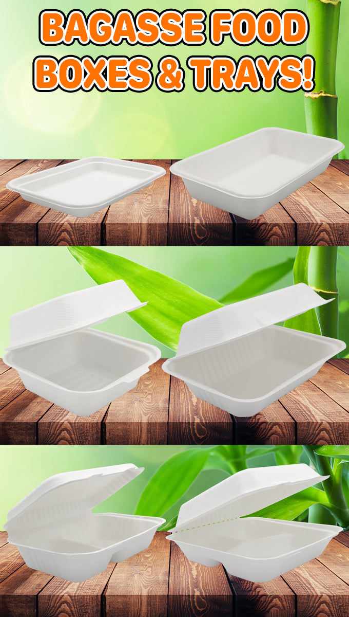 Bagasse Food Trays